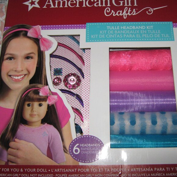 NEW American Girl Crafts-Doll Celebrations and Tulle Headbands - Picture 3 of 12